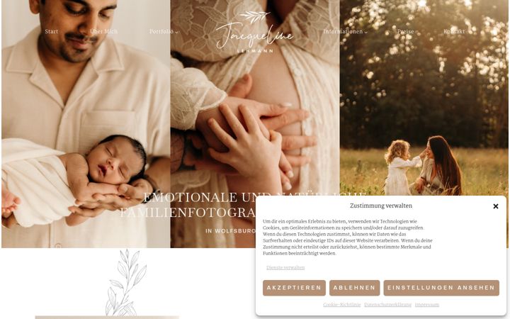 Screenshot of jacquelinelehmann.de