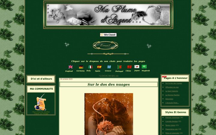 Screenshot of jacquelinepeytavi.com