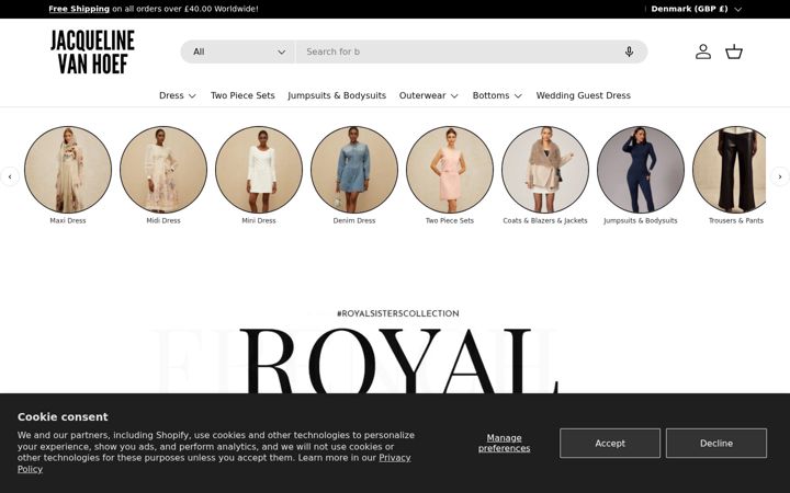 Screenshot of jacquelinevanhoef.co.uk