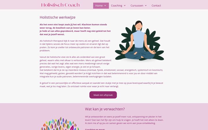 Screenshot of jacquelineverhaegh.nl