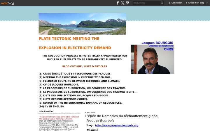 Screenshot of jacques-bourgois.org