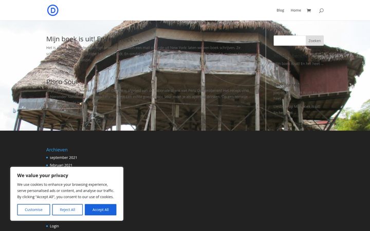 Screenshot of jacquesdejong.nl