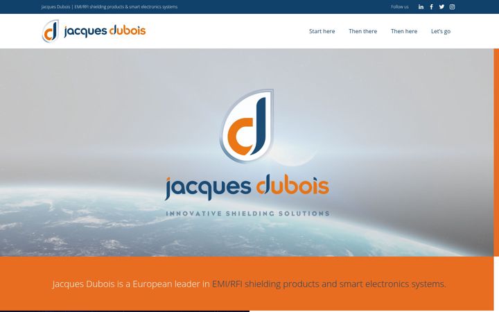 Screenshot of jacquesdubois.com