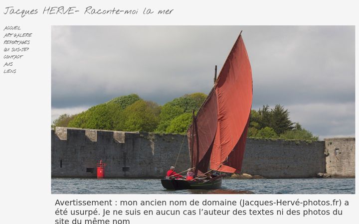 Screenshot of jacqueshervephotos.fr