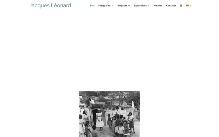 Screenshot of jacquesleonard.com