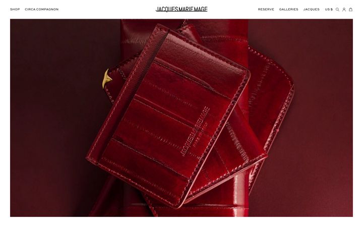 Screenshot of jacquesmariemage.com