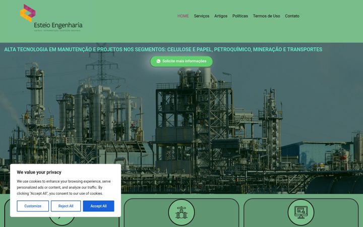 Screenshot of jactrace.com