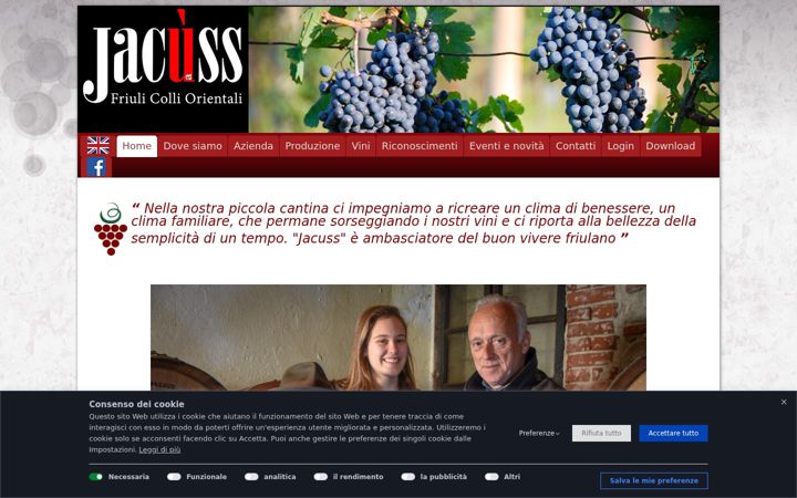 Screenshot of jacuss.it