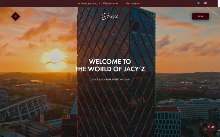 Screenshot of jacyzhotel.com
