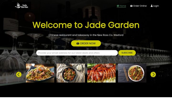 Screenshot of jadegardennewross.com