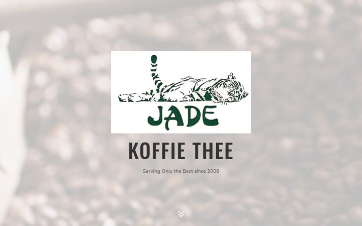 Screenshot of jadekoffiethee.be