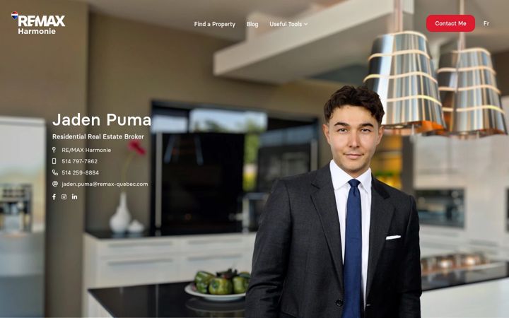 Screenshot of jadenpuma.com