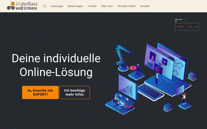 Screenshot of jaderbass.de