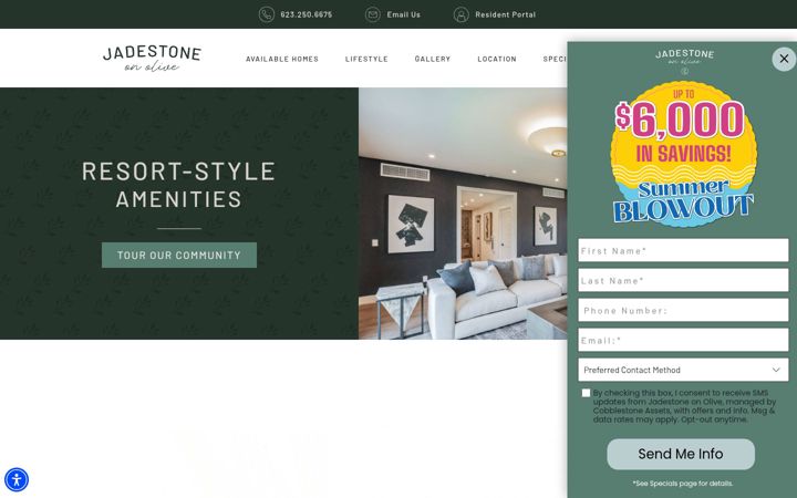 Screenshot of jadestoneaz.com