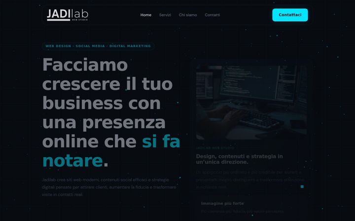Screenshot of jadilab.it