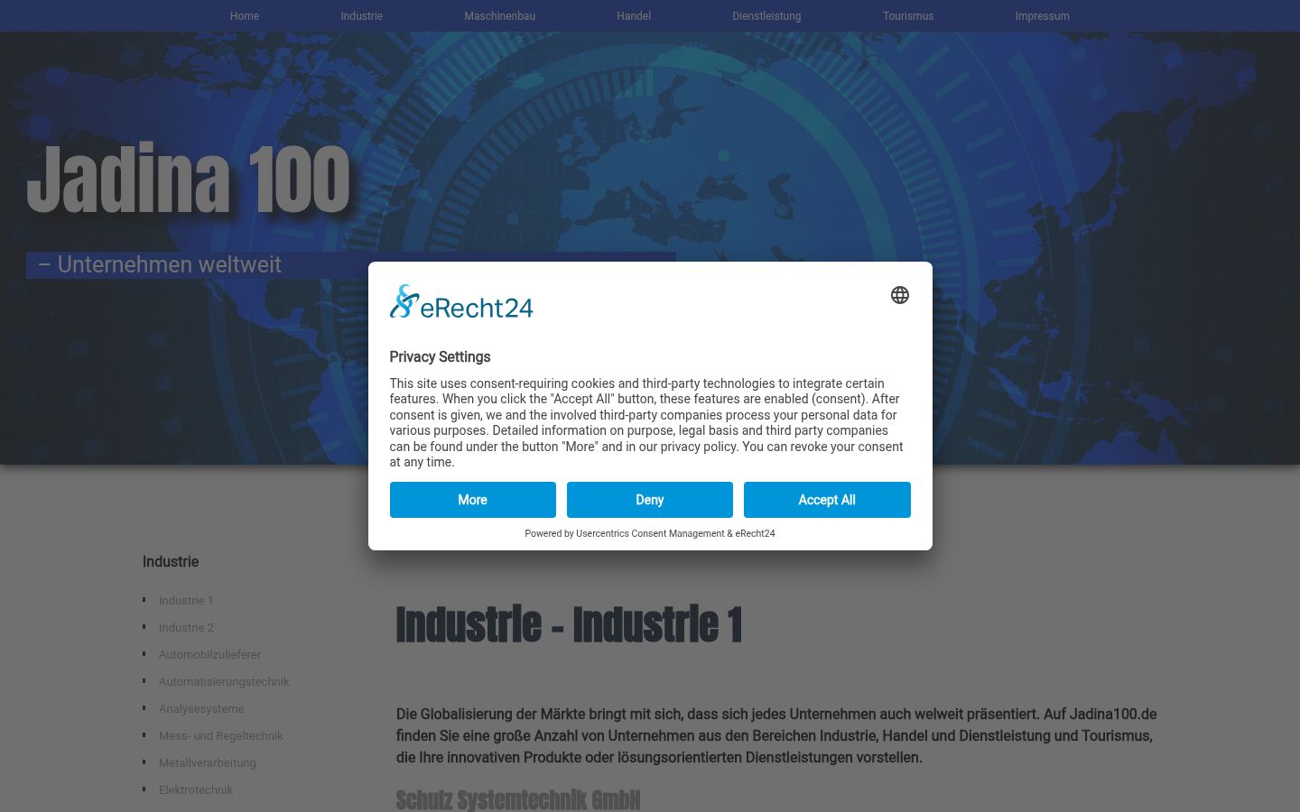 Screenshot tal-banner tal-kunsens muri qabel kwalunkwe interazzjoni