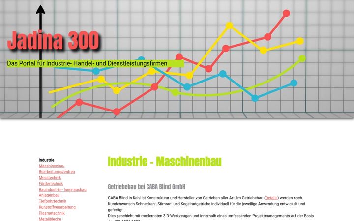 Screenshot of jadina300.de