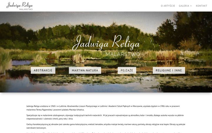 Screenshot of jadwigareliga.pl