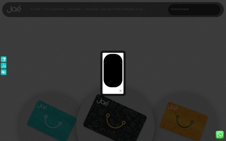 Screenshot of jae.com.br