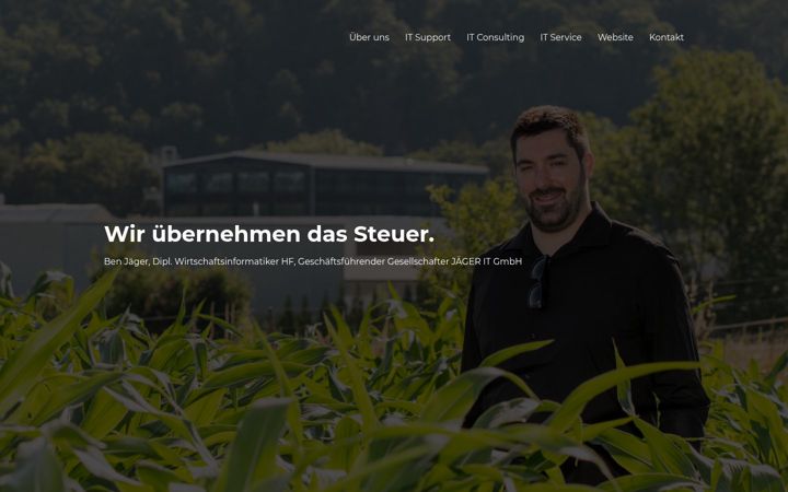 Screenshot of jaeger-it.ch