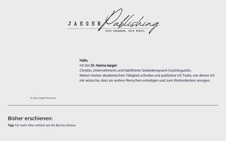 Screenshot of jaeger-publishing.com