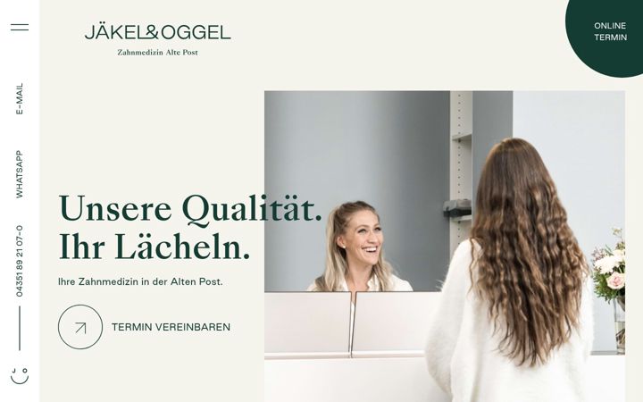 Screenshot of jaekel-oggel.de