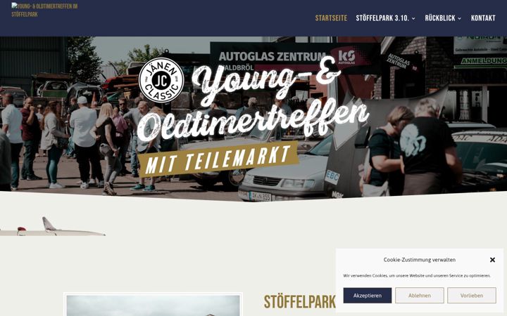 Screenshot of jaenen-classic.de