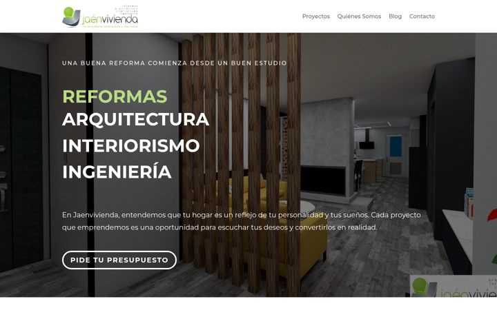 Screenshot of jaenvivienda.com