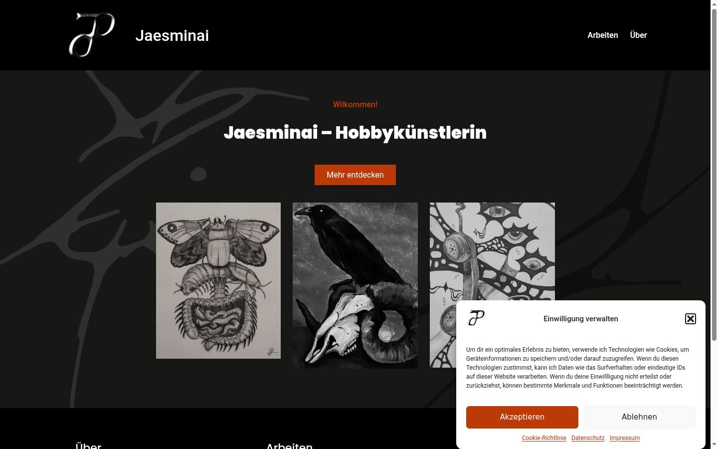 Skjámynd af samþykkisborðanum eins og hann birtist áður en nokkur samskipti fóru fram