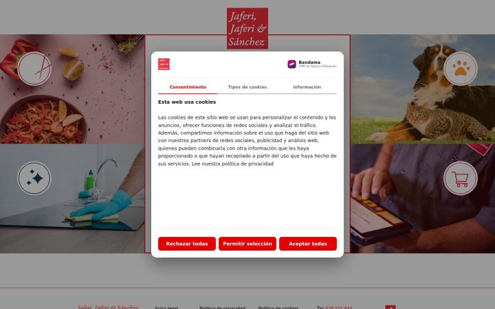 Screenshot of jaferi.net