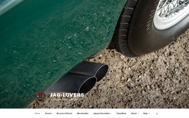 Screenshot of jag-lovers.com