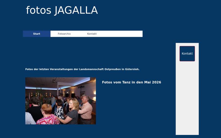 Screenshot of jagalla.eu