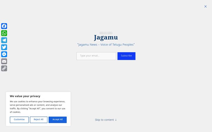 Screenshot of jagamu.com