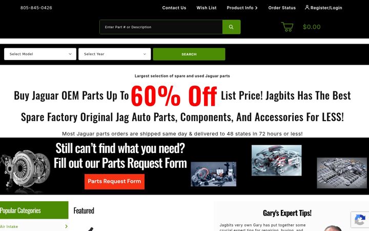 Screenshot of jagbits.com