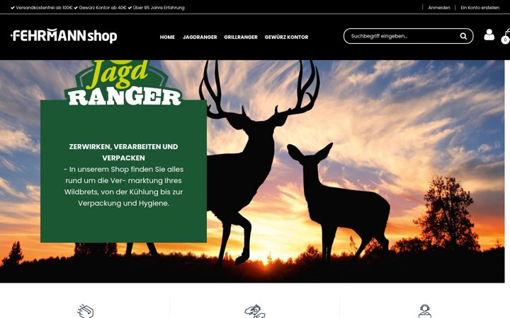 Screenshot of jagdranger.de