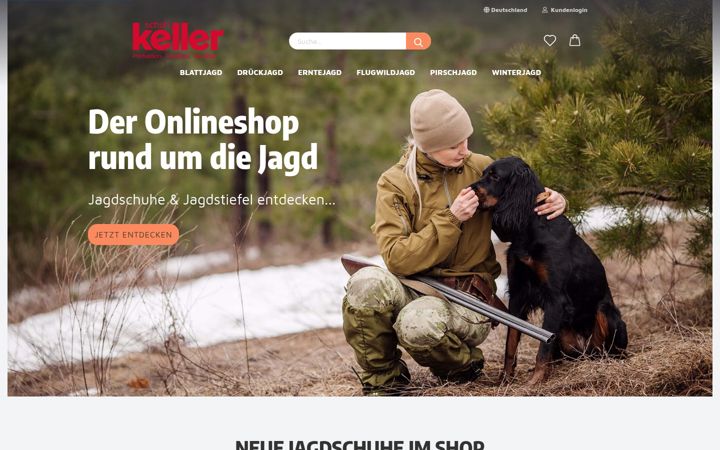 Screenshot of jagdschuhe.de