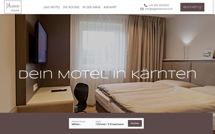 Screenshot of jagerwirtrooms.at