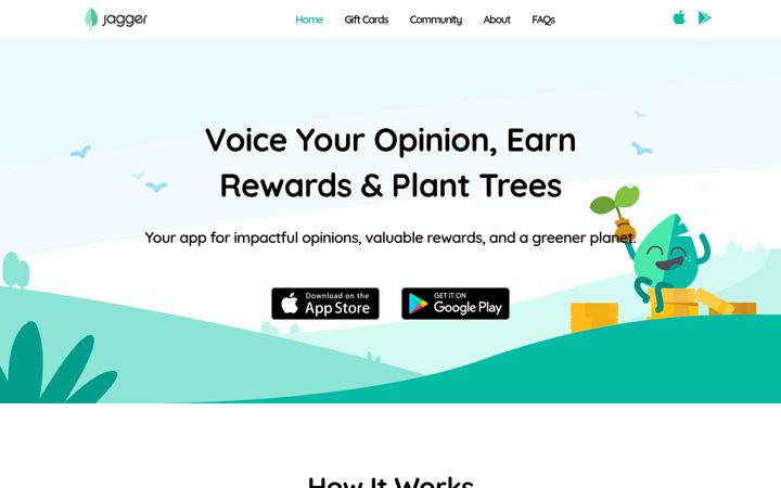 Screenshot of jaggerapp.com