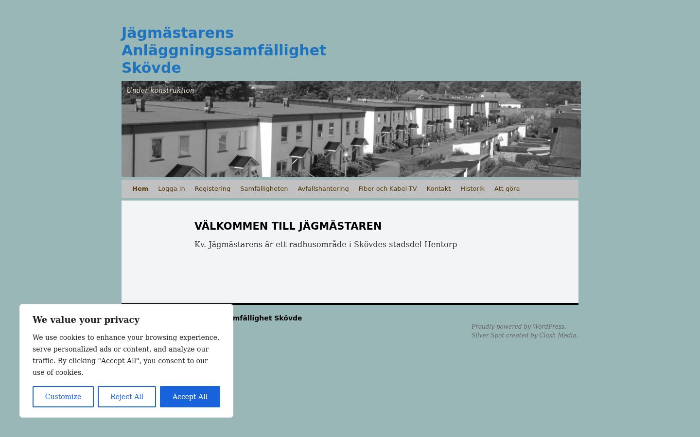 Sutikimo reklamjuostės, rodytos prieš bet kokią sąveiką, ekrano kopija