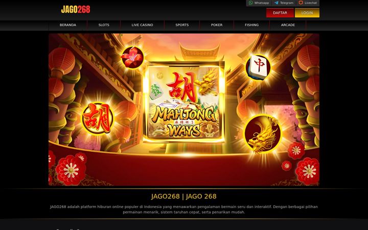 Screenshot of jago268.com