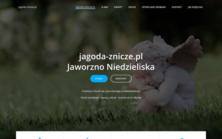 Screenshot of jagoda-znicze.pl
