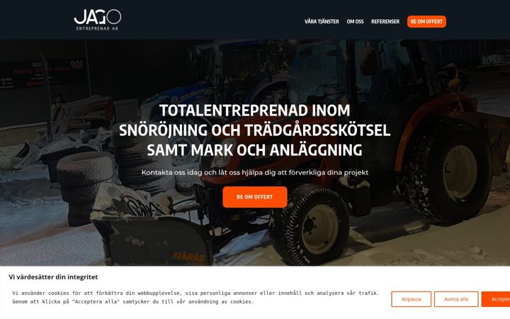 Screenshot of jagoentreprenad.com
