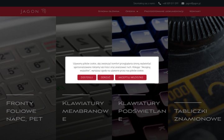 Screenshot of jagon.pl