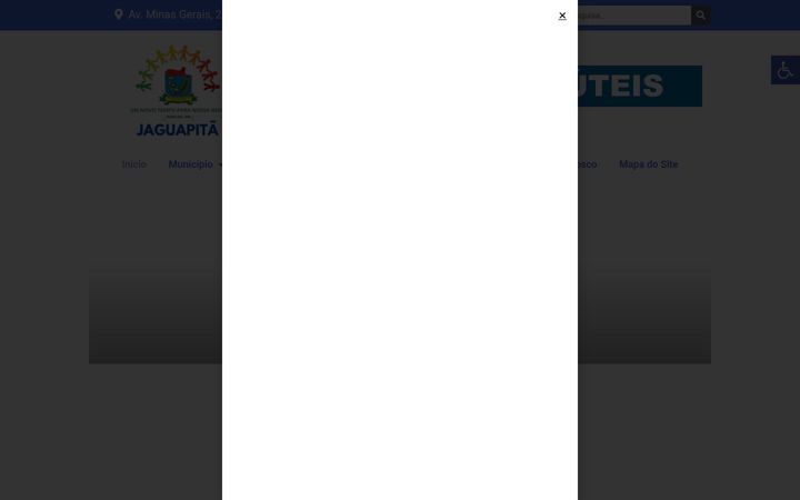 Screenshot of jaguapita.pr.gov.br