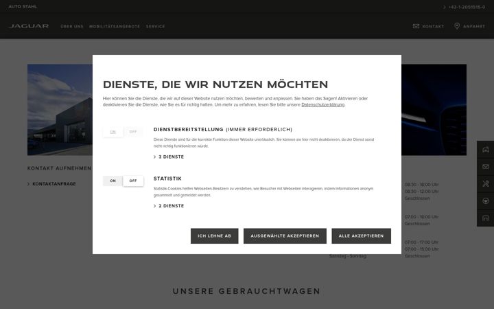 Screenshot of jaguar-wien-liesing.at