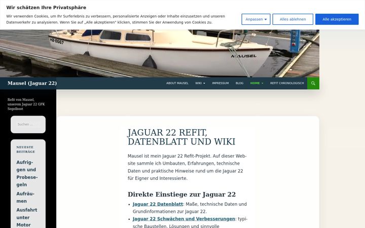 Screenshot of jaguar22.de