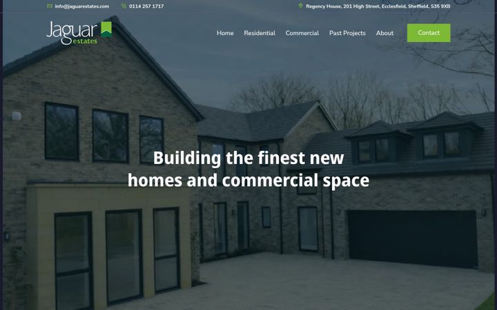Screenshot of jaguarestates.com
