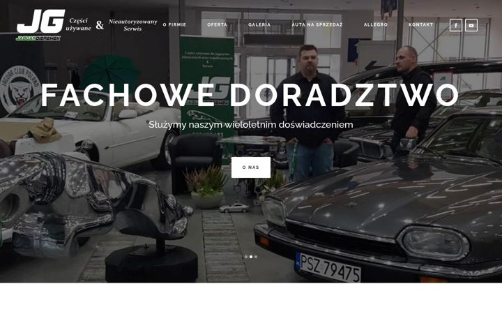 Screenshot of jaguargieremek.pl