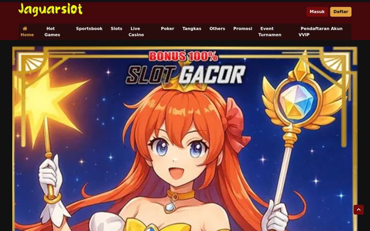 Screenshot of jaguarslot.net