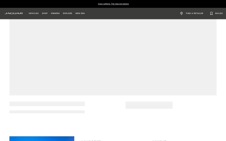 Screenshot of jaguarusa.com